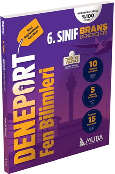  Muba Yayınları 6. Sınıf Deneport Fen Bilimleri Branş Denemesi