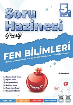  Nartest 5. Sınıf Fen Bilimleri Prestij Soru Hazinesi