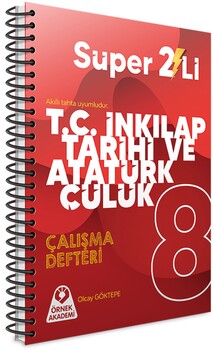  Örnek Akademi 8. Sınıf Süper İkili T.C. İnkılap Tarihi ve Atatürkçülük Seti