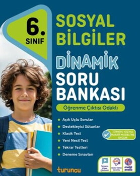  Tudem Yayınları 6. Sınıf Sosyal Bilgiler Dinamik Soru Bankası